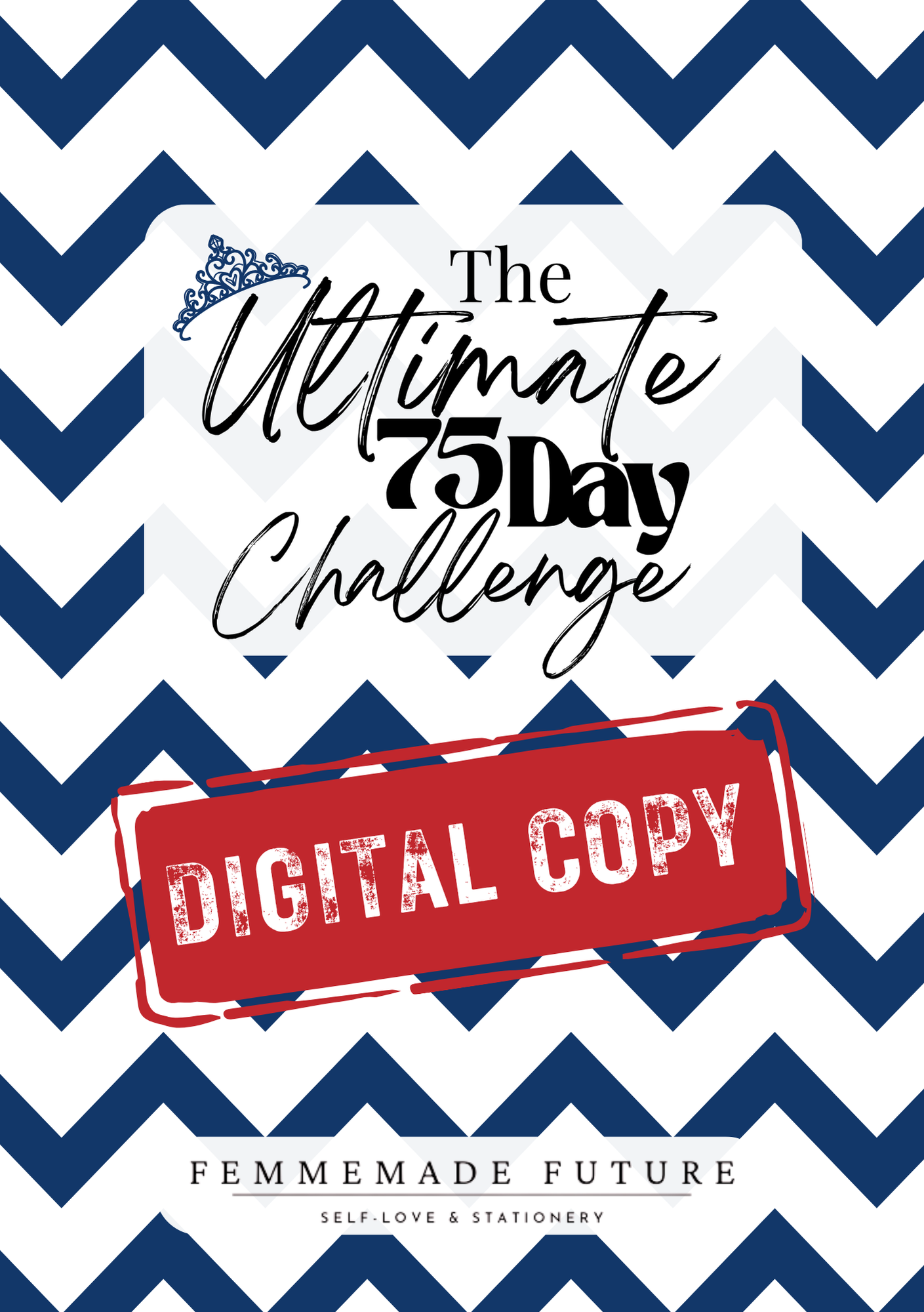 75 Day Challenge Tracker & Journal