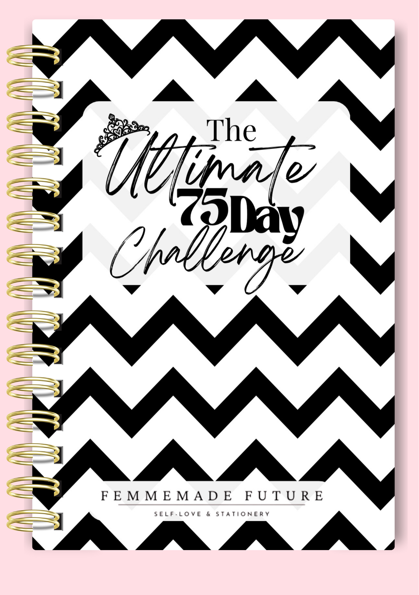 75 Day Challenge Tracker & Journal